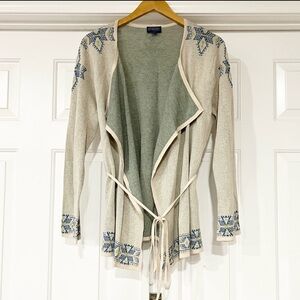 Pendleton | Ikat Aztec Print Cardigan Sweater